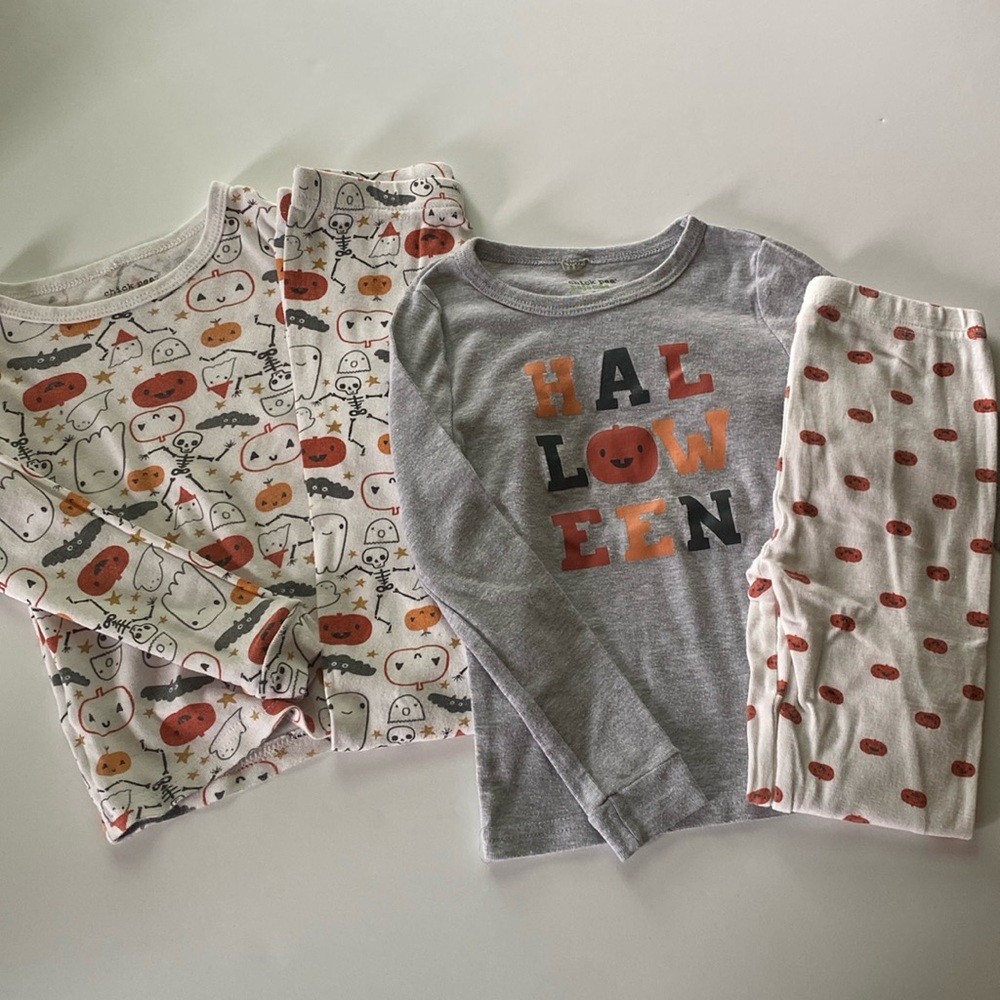 Chick Pea Halloween Pajama Set